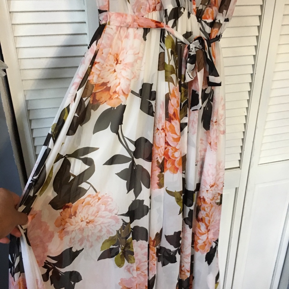 En Focus Romantic Floral Dress